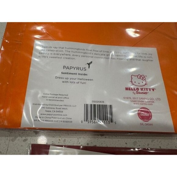 NWT set of 4 Papyrus Halloween Greeting Cards - Picture 9 of 10